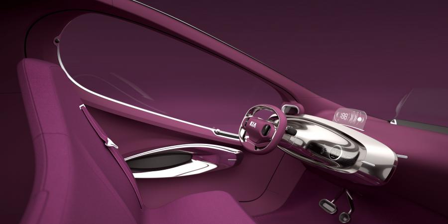 Интерьер Kia POP Concept 2010 года  (фото 4 из 20)